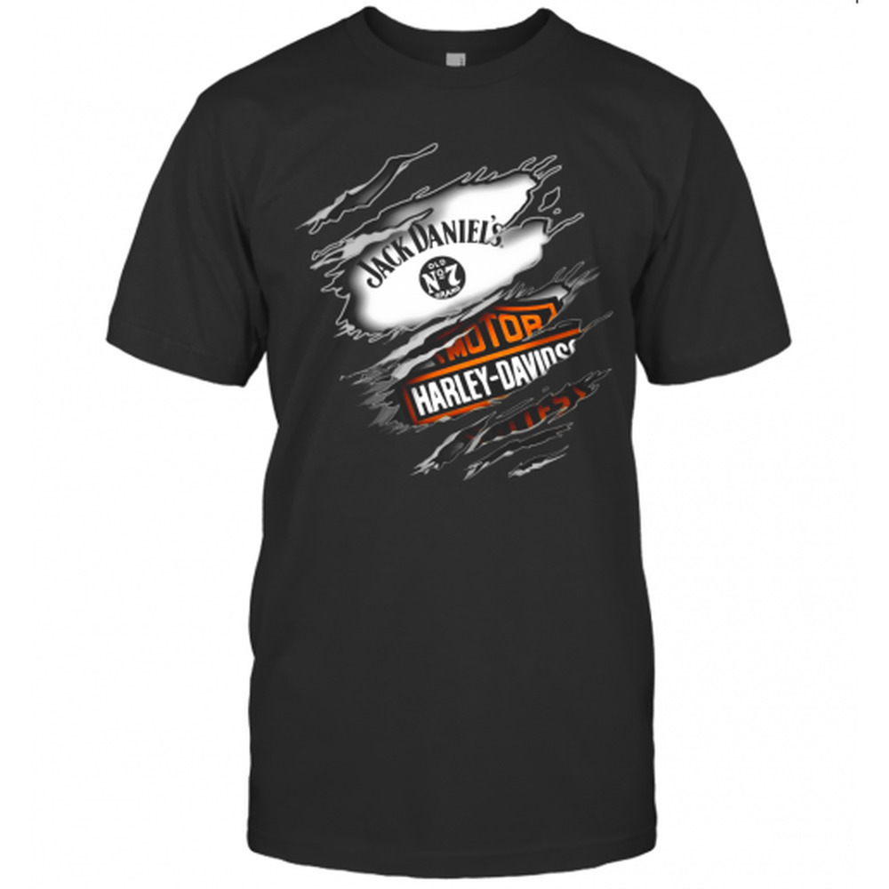 Jack Daniels Harley Davidson T-Shirt